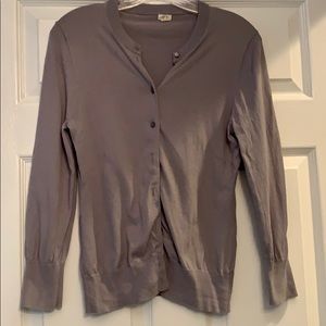 J crew cardigan